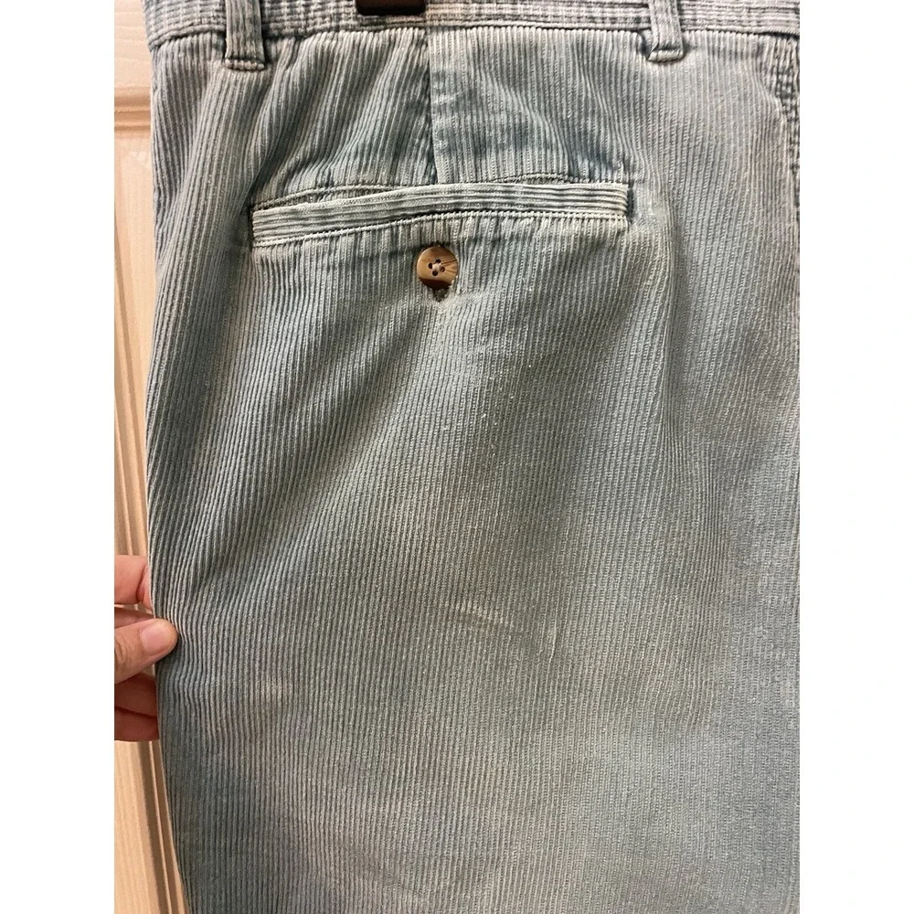 Eddie‎ Bauer Outdoor Outfitter Corduroy Men's Pants Size 38x26.5 (Duck egg Blue)